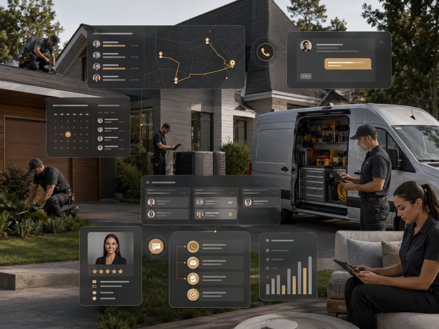Home Services CRM